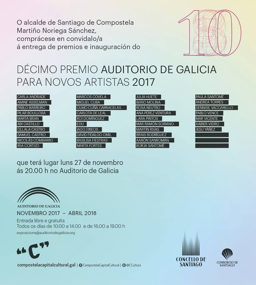 decimo premio auditorio galicia artistas novos